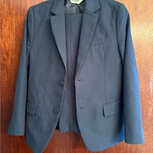 H&M Navy Blue Kids Two-Button Blazer and suit pants